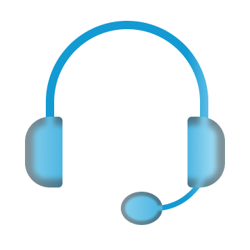 icon with headphones